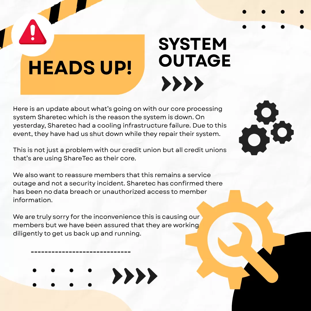 System down